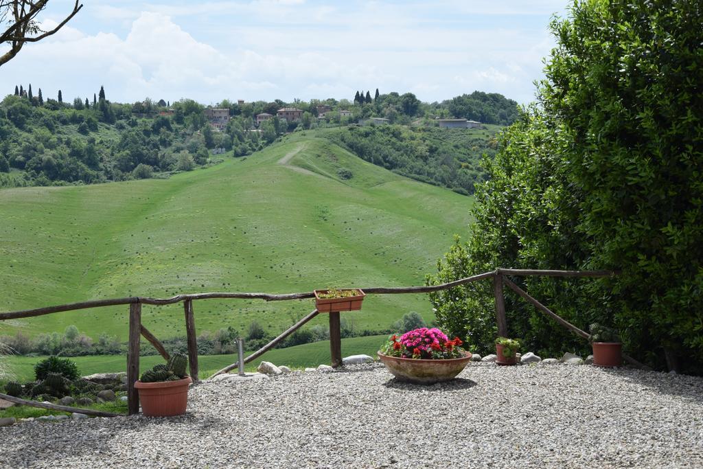 Appartamento Crete Senesi Castelnuovo Berardenga Eksteriør billede